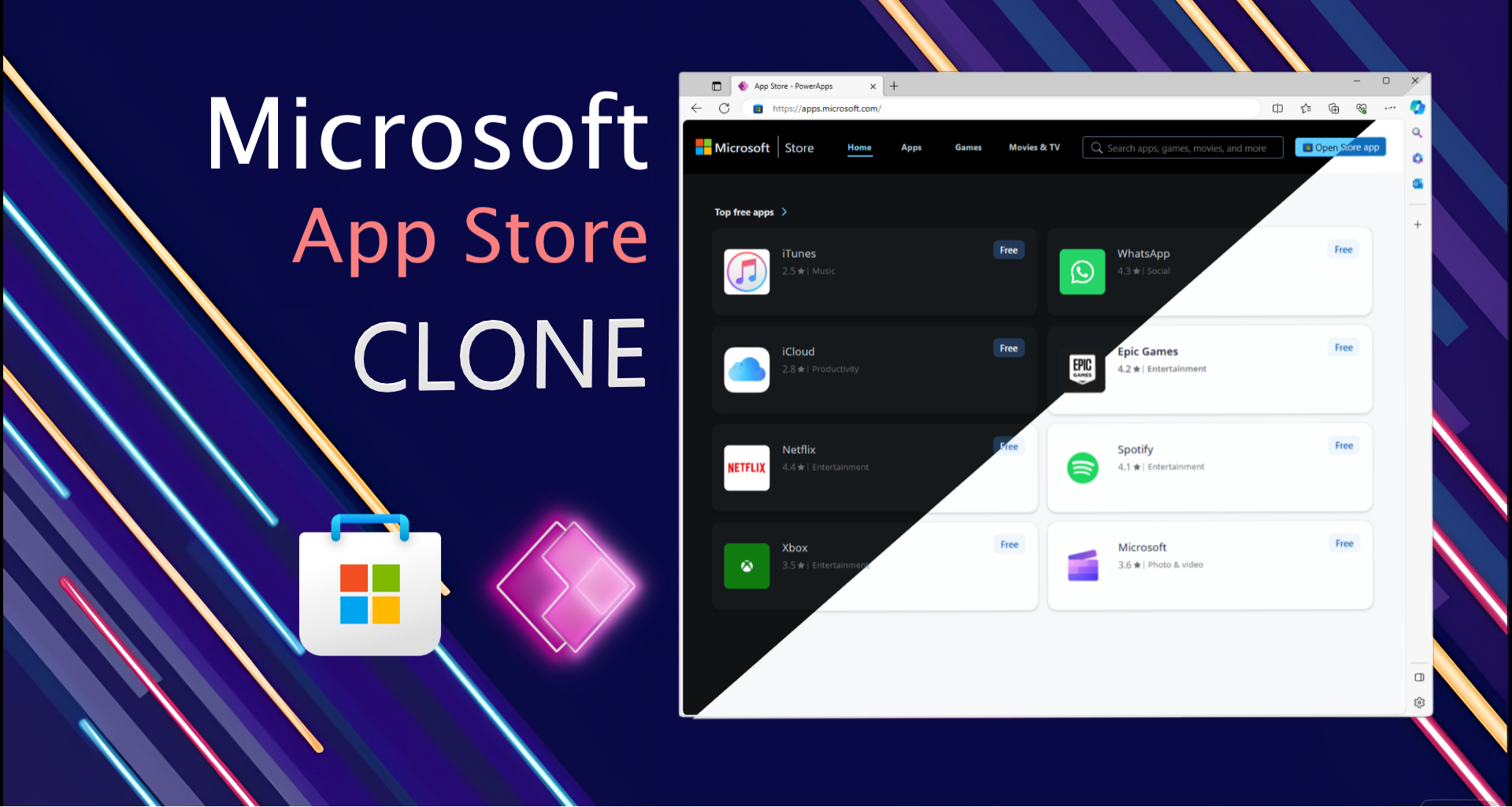 Microsoft App Store Clone